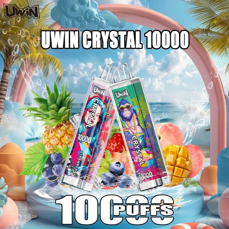 Uwin Crystal 10000 Puffs（30 flavours）