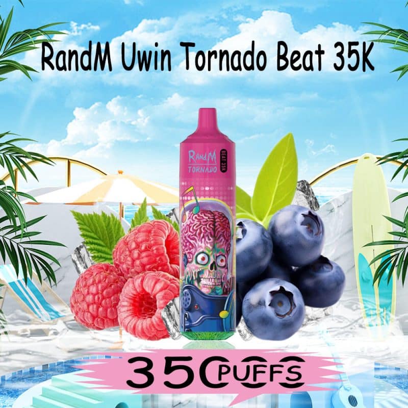 RandM UWIN Tornado Music 35000 Puffs（Ships by Full Box – Min. 10 pcs）