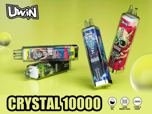 Uwin Crystal 10000 Puffs（Shipping from Poland）
